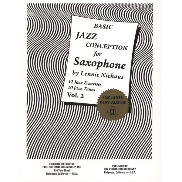Lennie Niehaus: Basic Jazz Conception vol. 02 saxofoon