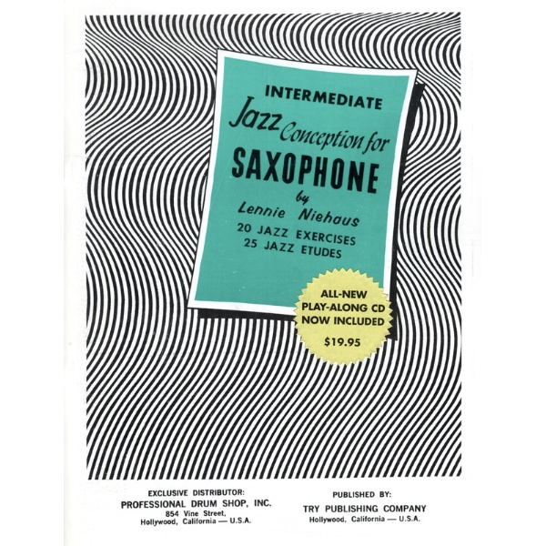 Lennie Niehaus: Intermediate Jazz Conception saxofoon