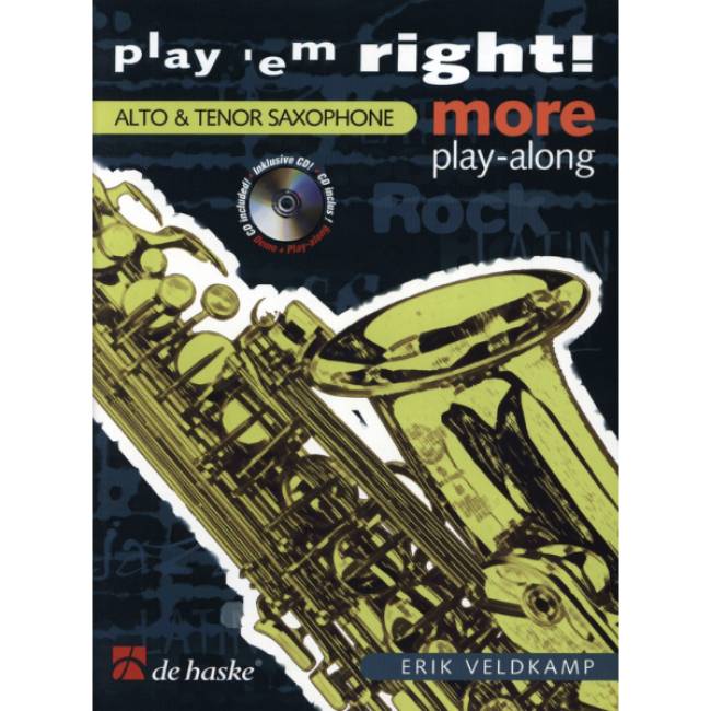 Play 'em Right! - More Play Along alt- en tenorsax