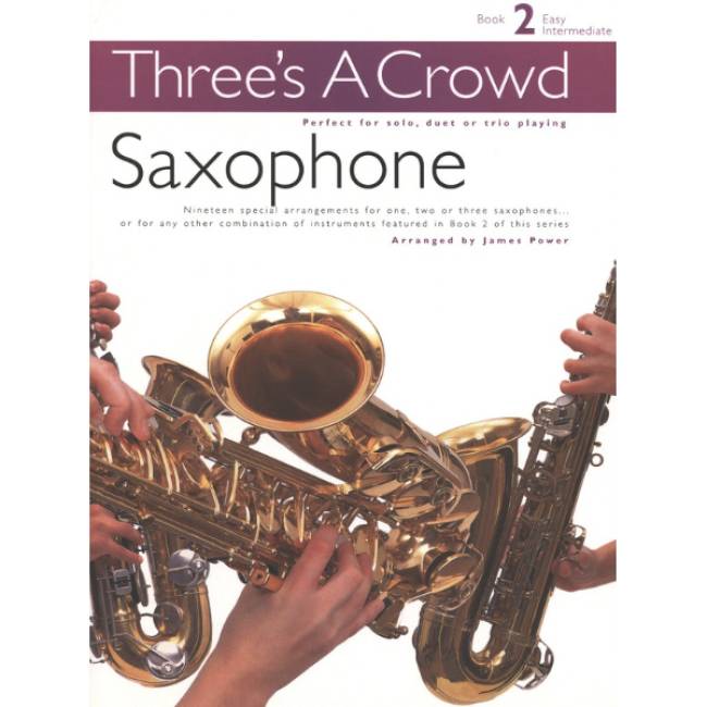 Three's A Crowd: Book 2 saxofoon