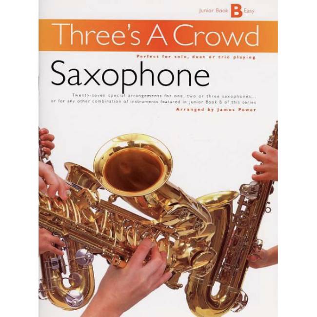 Three's A Crowd: Junior Book B saxofoon