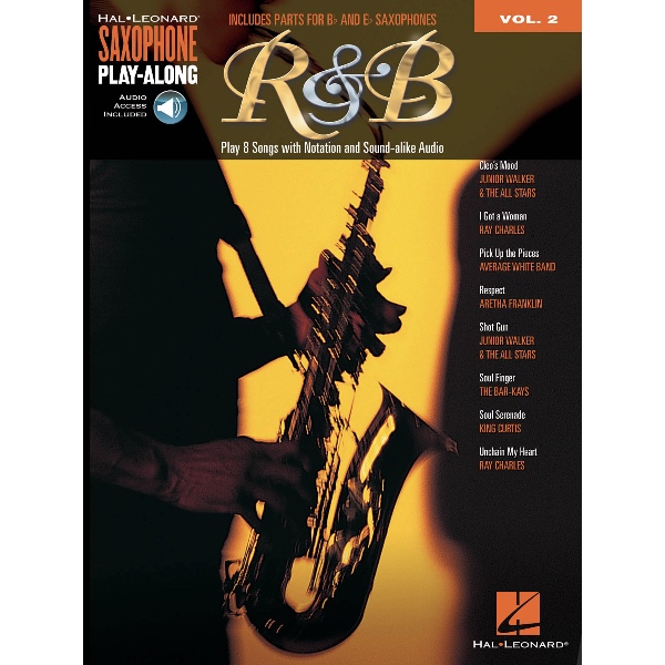 Saxophone Play-Along volume 2: R&B