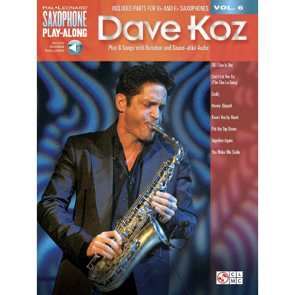 Saxophone Play-Along volume 6: Dave Koz
