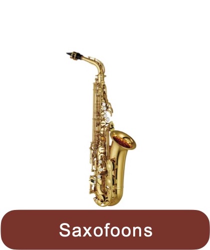 Knop naar assortiment saxofoons